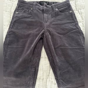 Lucky brand pants corduroy, low rise size 00/24… like new